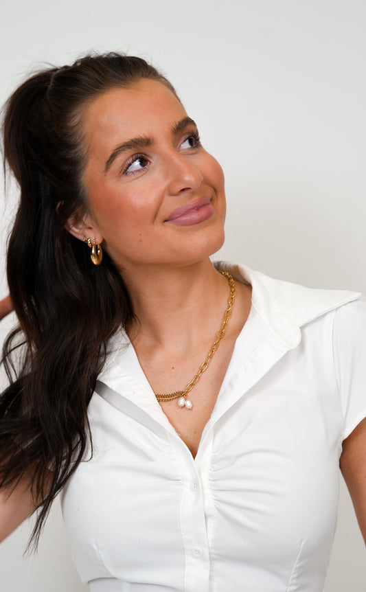 The Pearl Link Necklace