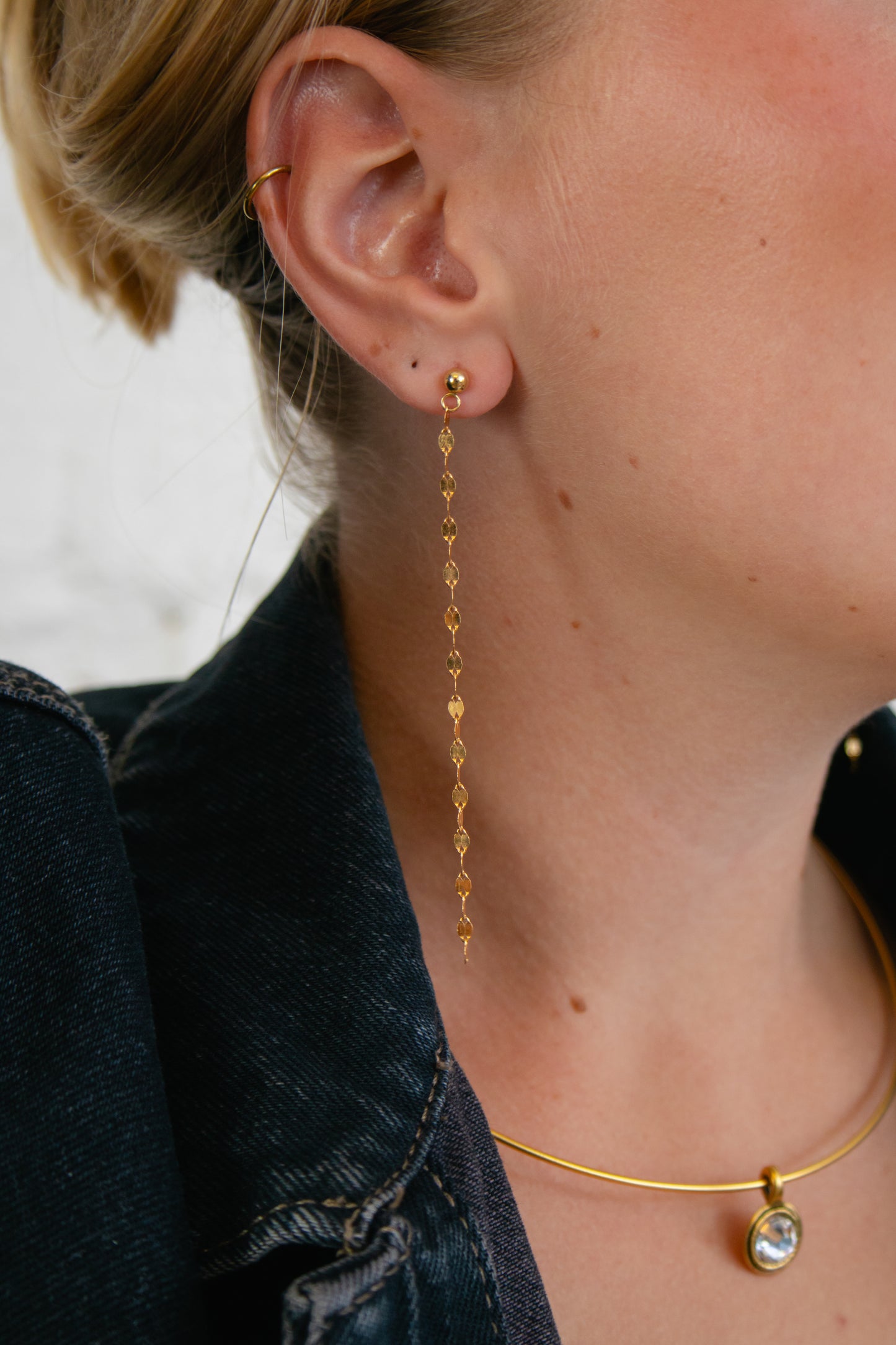 OJ Chain Earrings