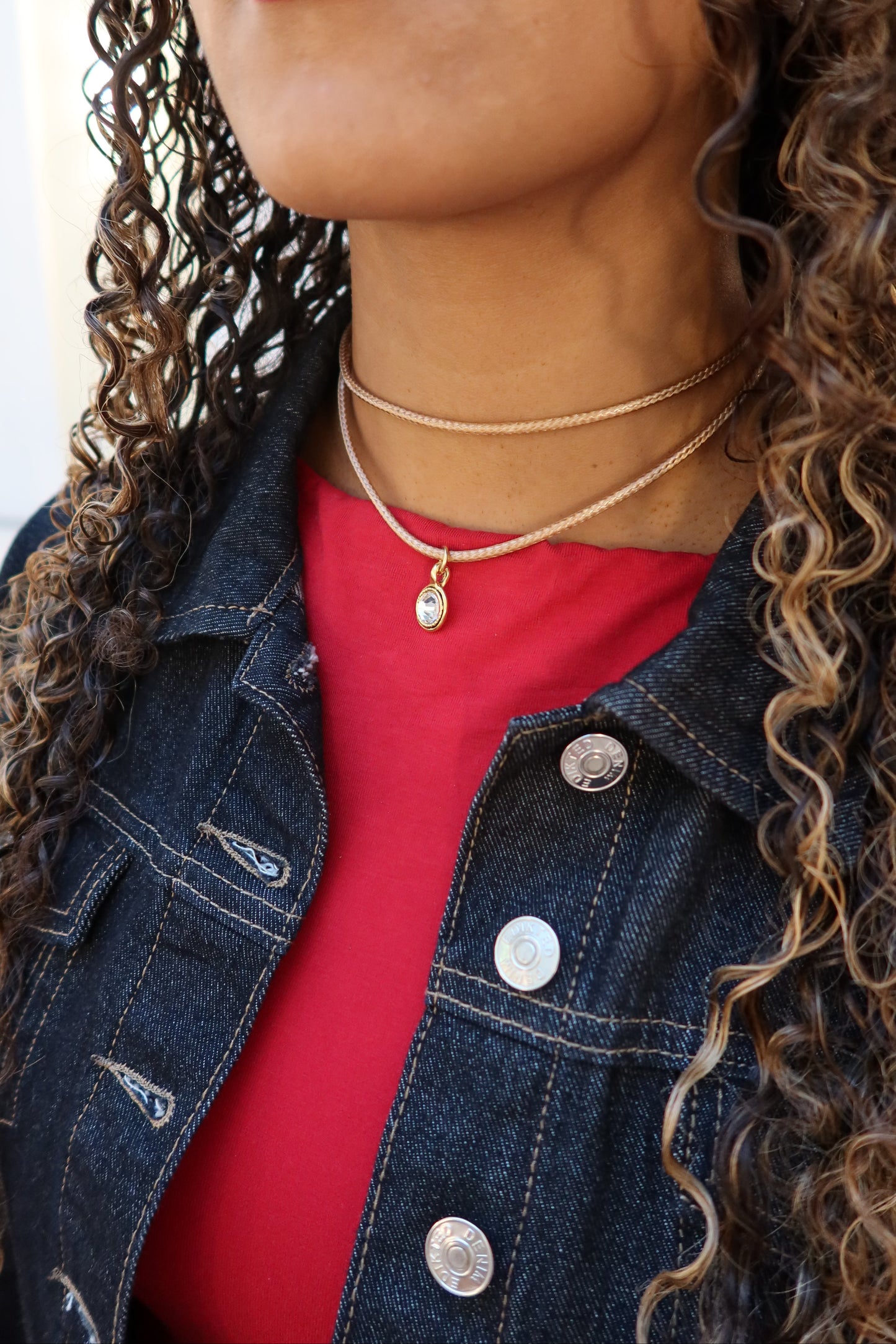 The Coiled Cord Necklace