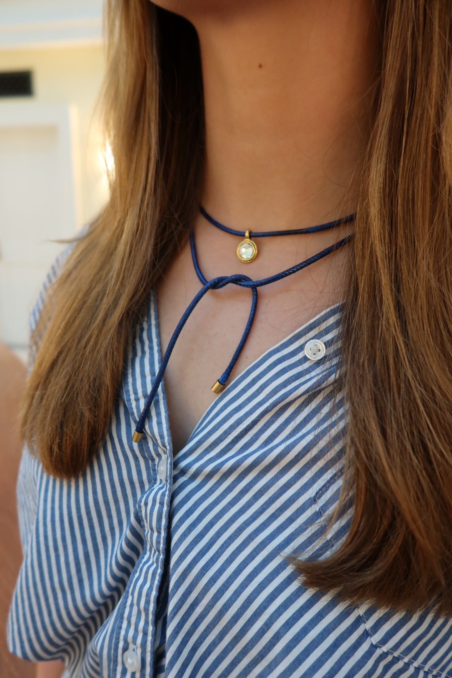 The Coiled Cord Necklace